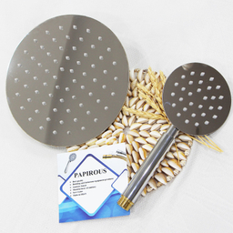 سردوش حمام پاپیروس مدل استیل New-Classic مجموعه دو عددی