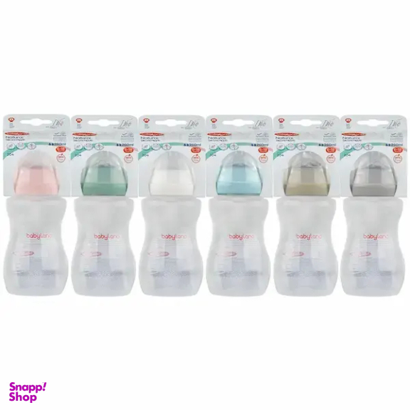 شیشه شیر بیبی لند کد 204 گنجایش 260 میلی لیتر