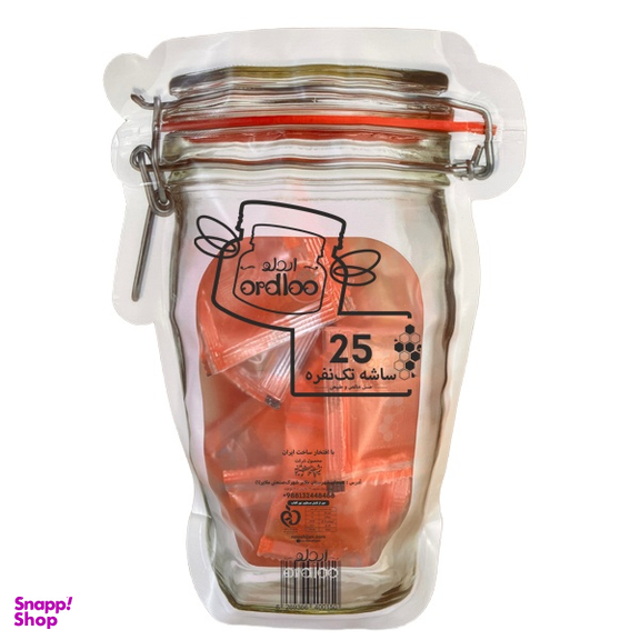 عسل تکنفره اُردلو بسته 25 عددی