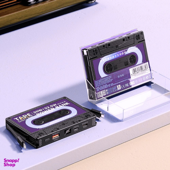 پاوربانک ریمکس مدل Tape RPP-533 ظرفیت 10000 میلی‌ آمپر ساعت