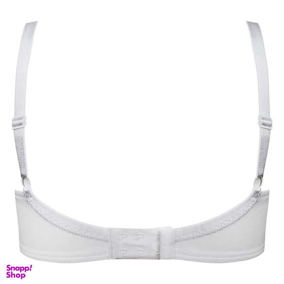 سوتین زنانه شاندرمن مدل فنردار کد 5080-2370-03 رنگ سفید