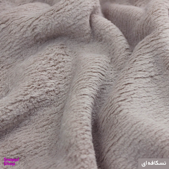 شال مبل شاران هوم مدل مخملی طرح ساده سایز 150×180 سانتی متر