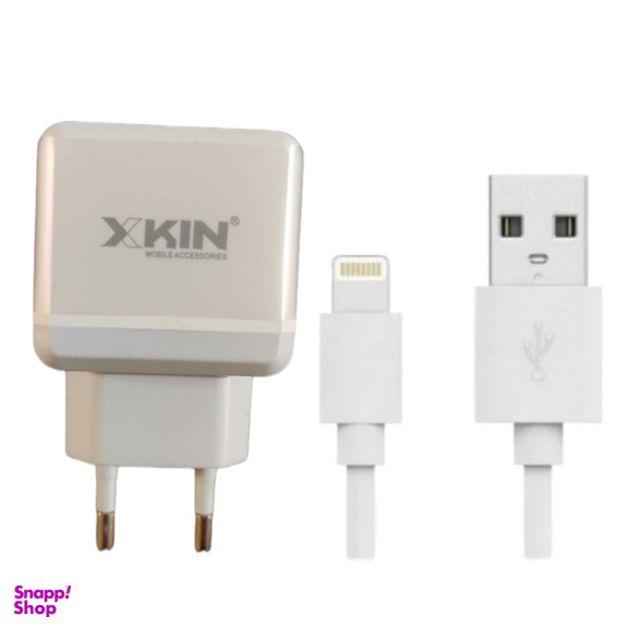 شارژر دیواری ایکس کین کد XK-HC09 به همراه کابل Lightning