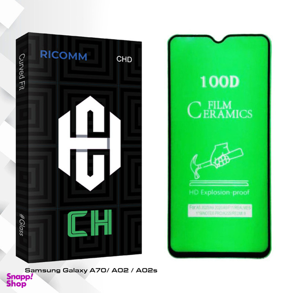 محافظ صفحه نمایش سرامیکی ریکام مدل CH glass مناسب برای گوشی موبایل سامسونگ Galaxy A70/ A02 / A02s