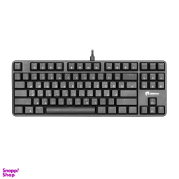کیبورد باسیم مخصوص بازی مکانیکال گرین مدل GK801-RGB