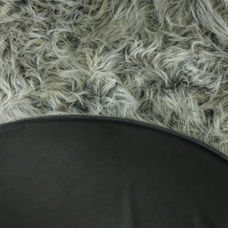 فرش ماشینی شاران هوم طرح خز پرز بلند فانتزی مدل اسفنج دار