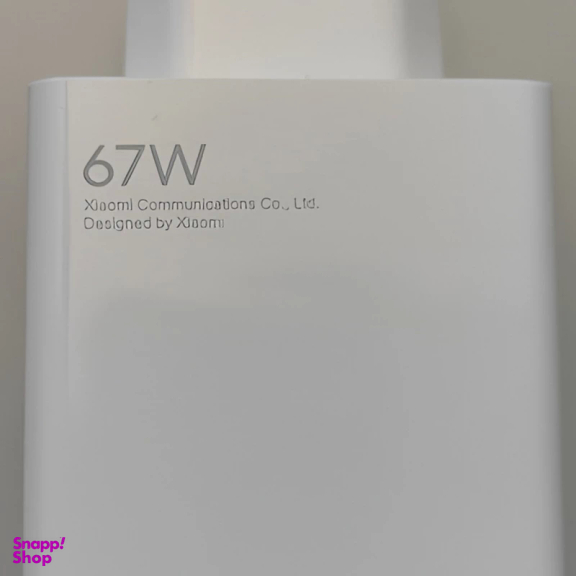 شارژر دیواری 67 وات شیائومی مدل 67W به همراه کابل USB Type-C