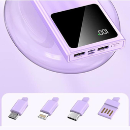 پاوربانک کوش کد SM-1250w  ظرفیت 10000 میلی‌ آمپر ساعت