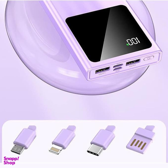 پاوربانک کوش کد SM-1250w  ظرفیت 10000 میلی‌ آمپر ساعت