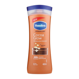 لوسیون بدن وازلین مدل Cocoa Glow حجم 400 میلی‌ لیتر