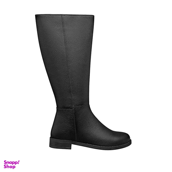 بوت زنانه نوین چرم کد 1462 WS3319 رنگ مشکی