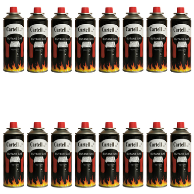 کپسول گاز مسافرتی کارتل کد CG-16 بسته 16 عددی