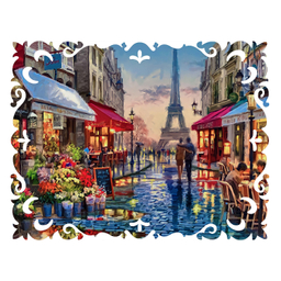 پازل 166 تکه گلکسی طرح پاریس عشاق کد 2449