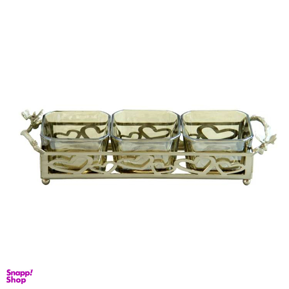 اردو خوری نیکل سالینو مدل سه خانه کد N-8043