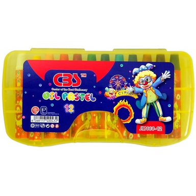 پاستل 12 رنگ سی بی اس کد jc