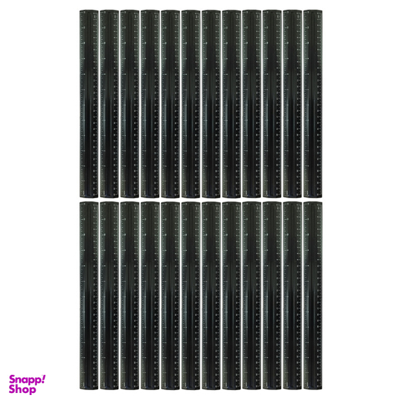 خط کش 30 سانتی متری کد R24 بسته 24 عددی
