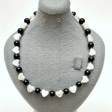 گردنبند زنانه مدل قلبی سورا کد N001