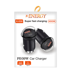 شارژر فندکی 30 وات ایکس-انرژی مدل X-530