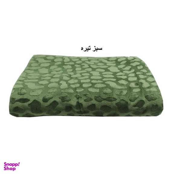 پتو مسافرتی شایسته مدل فایپکو اسکارلت مخمل سنگی سایز 155×205 سانتی متر