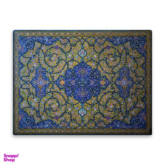 کاشی اطلس آبی طرح نقوش اسلیمی کاشی کاری مدل T5062