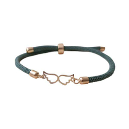 دستبند طلا 18 عیار زنانه مدل بال فرشته کد G0183