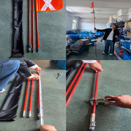 میل پرچم خودرو مدل آفرودی 3 تکه