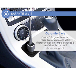 شارژر فندکی فورس مدل FPCACAC1.2MG به همراه کابل USB-C