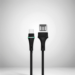 کابل تبدیل USB به USB-C رسی مدل RTC-N19C طول 1 متر