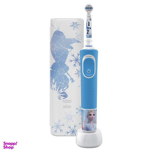 مسواک برقی کودک اورال-بی مدل Frozen به همراه قاب مسافرتی