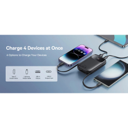 پاور بانک 22.5 وات بیسوس مدل Qpow2 P10055002113-00 ظرفیت 20000 میلی آمپر ساعت