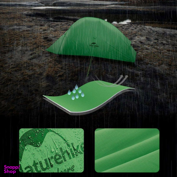 چادر و زيرانداز 2 نفره نیچرهایک مدل Ultralight Cloud-Up Series Tent کد NH17T001-T