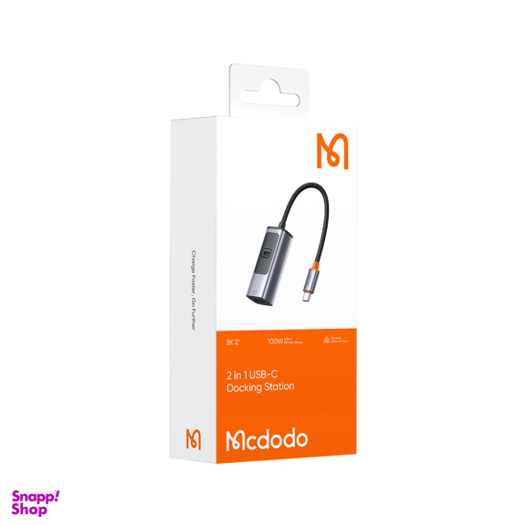 هاب 2 پورت USB-C مک دودو مدل HU-1130