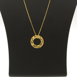 گردنبند طلا 18 عیار زنانه مانچو کد sfgs020