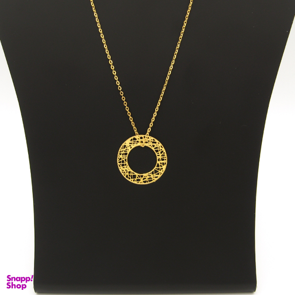 گردنبند طلا 18 عیار زنانه مانچو کد sfgs020