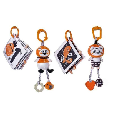 آویز کریر کودک مدل تایگر بسته 4 عددی