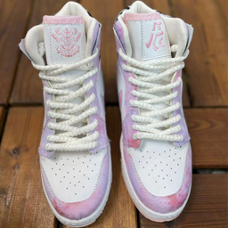 کتانی زنانه طرح نایک مدل دراگون کد 1246 رنگ صورتی