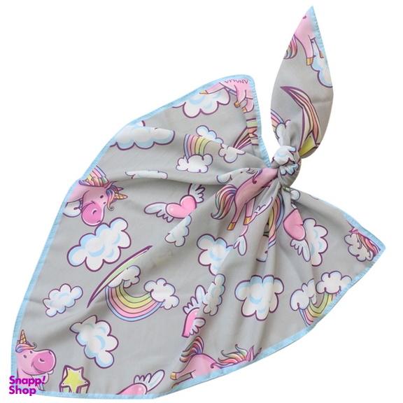 بیبی اسکارف دخترانه طرح یونیکورن کد 1045