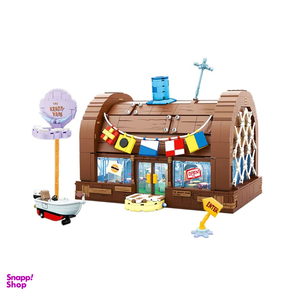 لگو مدل رستوران آقای خرچنگ باب اسفنجی