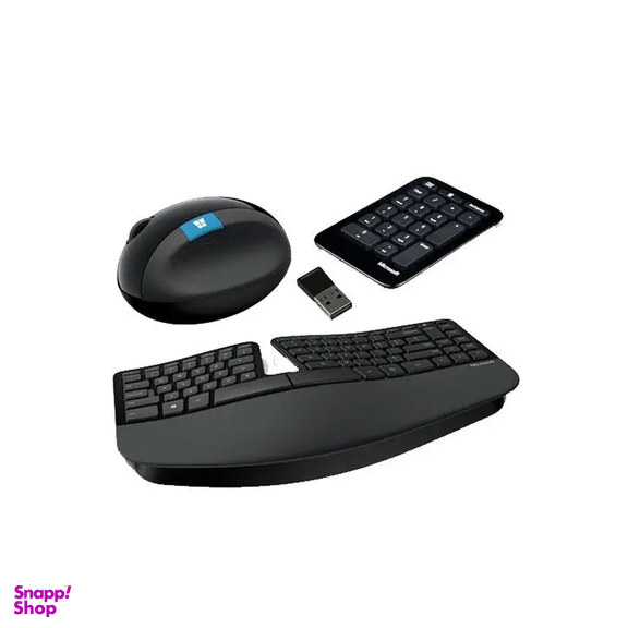 کیبورد و ماوس ارگونومیک مایکروسافت (Microsoft) مدل Sculpt Ergonomic Desktop
