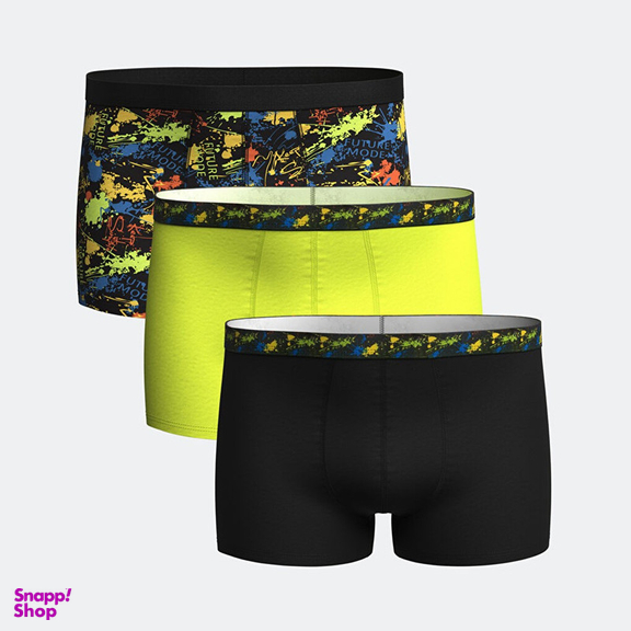 شورت پادار مردانه ال سی وایکیکی مدل w45350z8 بسته 3 عددی