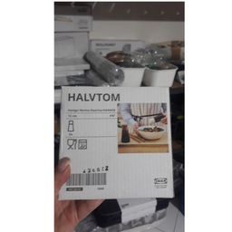 نمک و فلفل پاش ایکیا مدل HALVTOM بسته 2 عددی