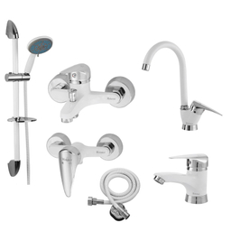 ست شیرآلات حکمت نشان مدل ایتالیا پلاس SK مجموعه 6 عددی