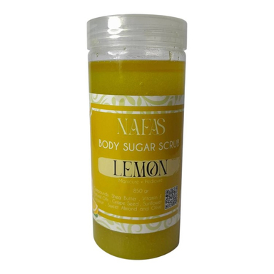 شوگر اسکراب نفس مدل lemon حجم 850 میلی لیتر