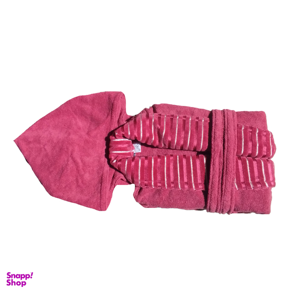 حوله پالتویی ارغوان طرح نارسیس سایز 125