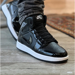 کفش پیاده روی کد 075 طرح نایک جردن رنگ مشکی