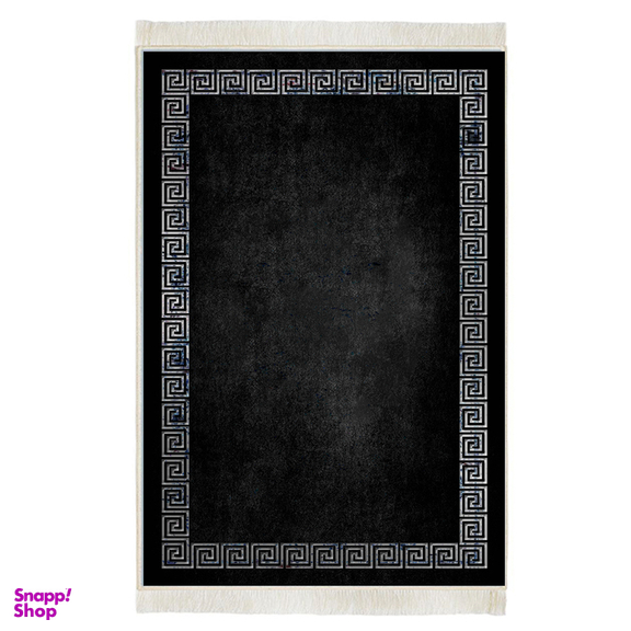 فرش ماشینی چاپی بدون تار و پود هانوکس مدل ورساچ ساده کد HAM.429.1