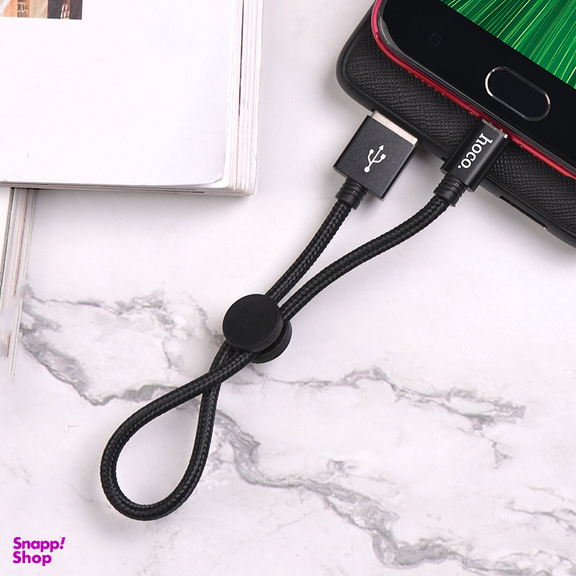 کابل شارژ USB به MicroUSB هوکو مدل X35 طول 25 سانتی متر