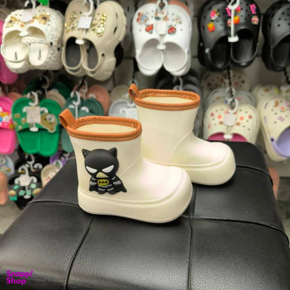 بوت پسرانه پایون مدل بتمنی ویانزا رنگ شیری