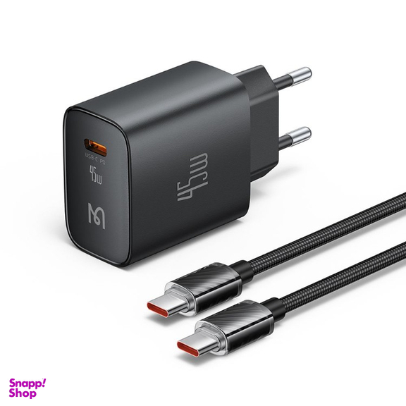 شارژر دیواری 45 وات مک دودو مدل CH-508 به همراه کابل Type-C