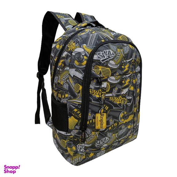 کیف مدرسه پسرانه رسپینا طرح اسپری به همراه جامدادی